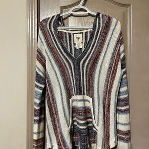 Billabong Multicolor V-Neck Hoodie